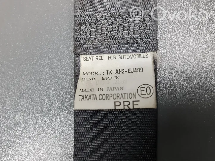 Honda Accord Ceinture de sécurité avant TKAH3EJ489