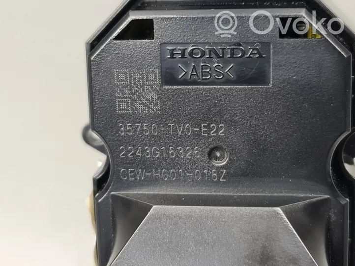 Honda Civic IX Sähkötoimisen ikkunan ohjauskytkin 35750TV0E22
