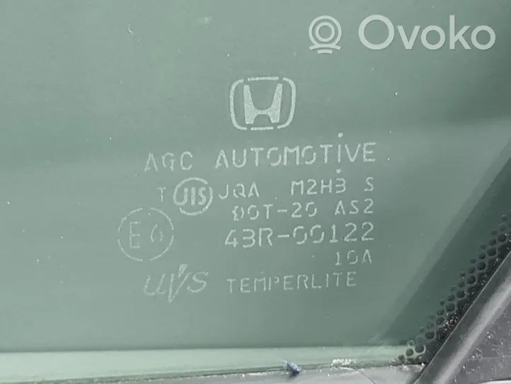 Honda Accord Szyba karoseryjna drzwi tylnych 43R00122