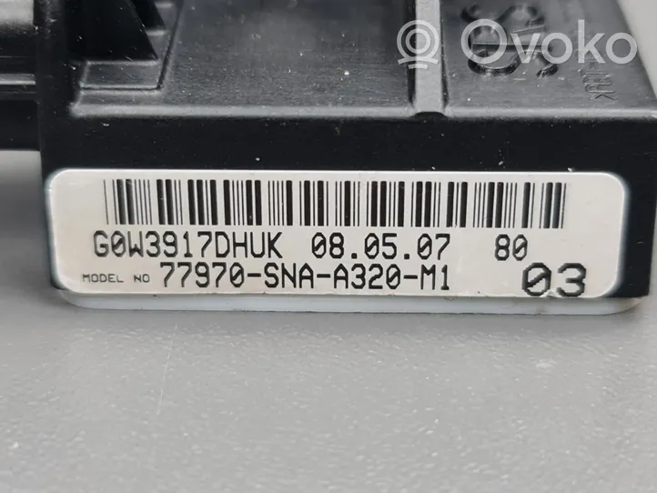 Honda Civic Capteur de collision / impact de déploiement d'airbag 77970SNAA320M1