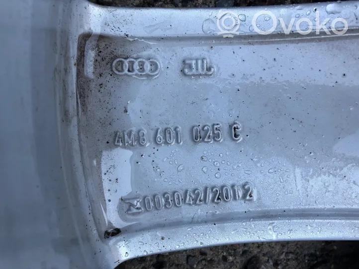 Audi Q7 4M R 12 alumīnija - vieglmetāla disks (-i) 4M8601025C