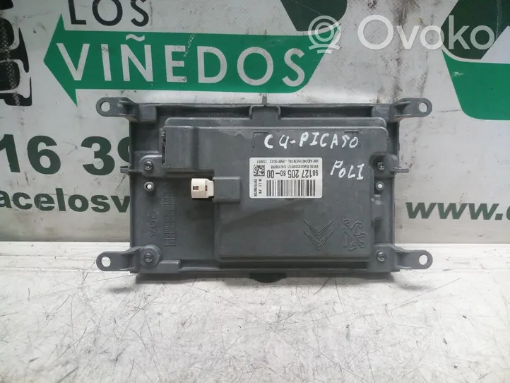 Citroen C4 I Picasso Monitori/näyttö/pieni näyttö 9812720580