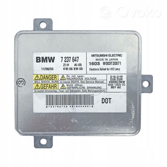 BMW 7 F01 F02 F03 F04 Sterownik / moduł świateł Xenon 7237647