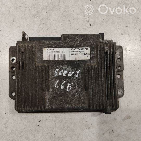 Renault Scenic I Galios (ECU) modulis 7700105980