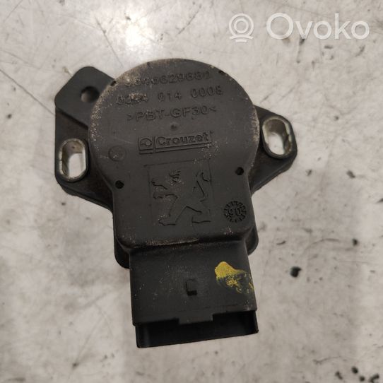 Peugeot 607 Capteur de hauteur à suspension pneumatique 9646629680