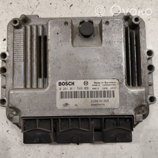 Renault Scenic II -  Grand scenic II Kit calculateur ECU et verrouillage 8200391966