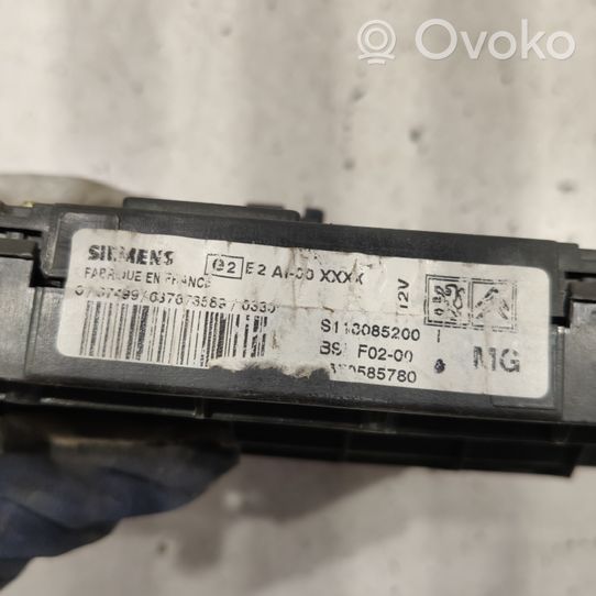 Citroen C3 Juego de cerradura y set ECU del motor 9648624280