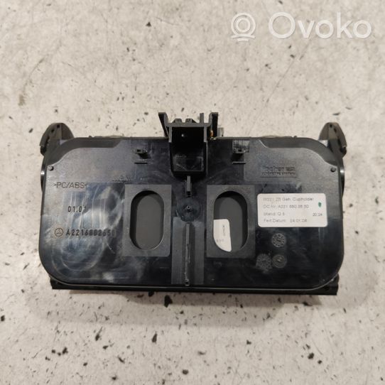 Mercedes-Benz S W221 Consolle centrale del vano portaoggetti A2216802650