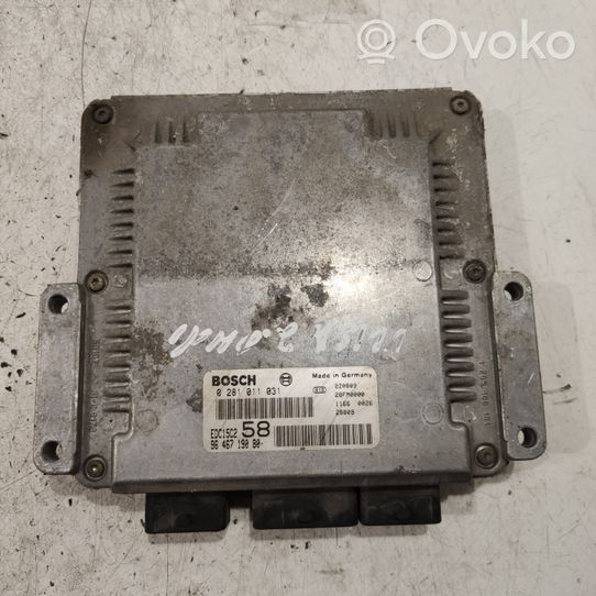 Fiat Ulysse Kit calculateur ECU et verrouillage 9646719080