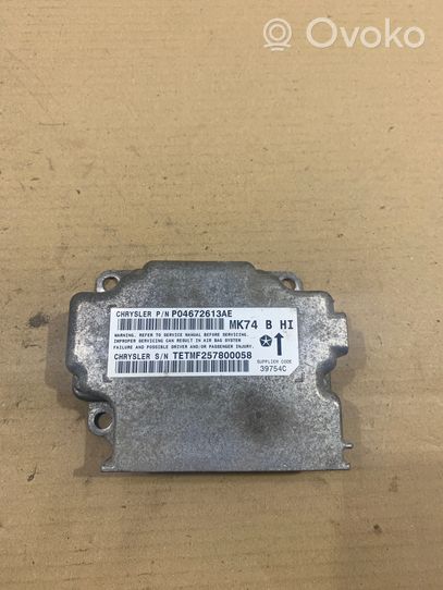 Jeep Patriot Module de contrôle airbag P04672613ae