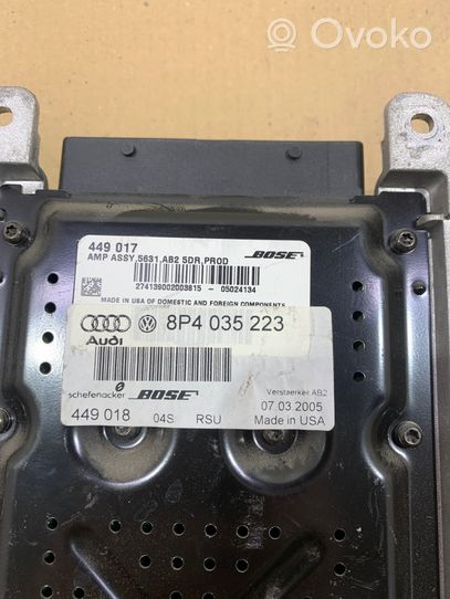 Audi A3 S3 A3 Sportback 8P Amplificatore 8P4035223