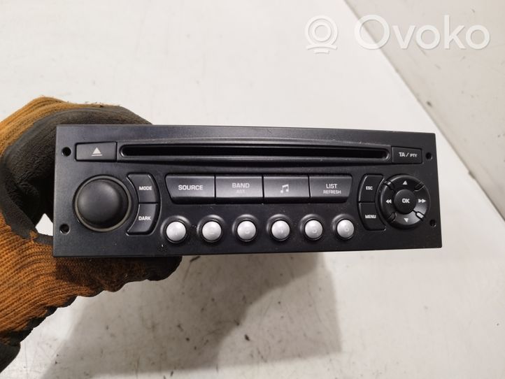 Peugeot 5008 Radio/CD/DVD/GPS-pääyksikkö 9666967477