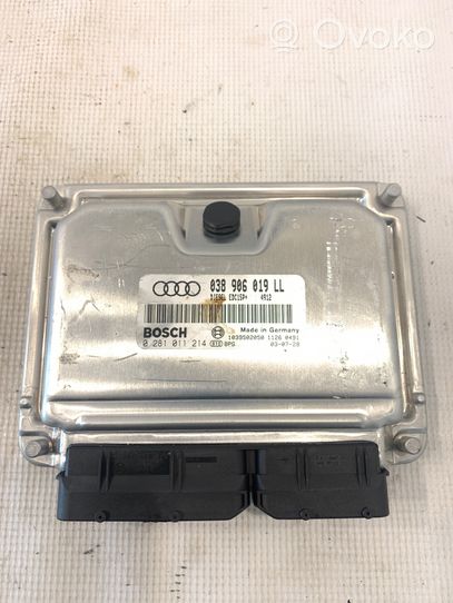 Audi A6 S6 C5 4B Moottorin ohjainlaite/moduuli 038906019LL