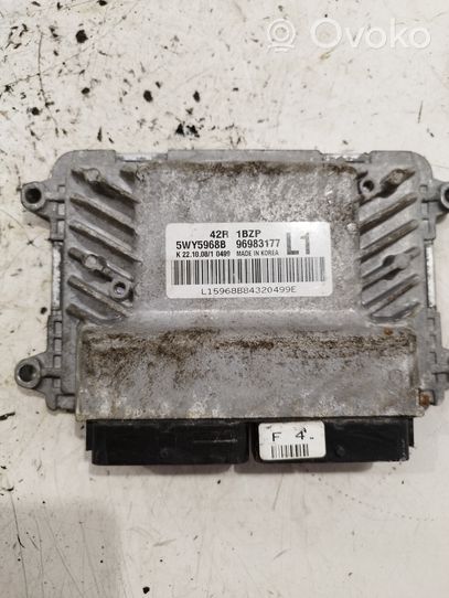 Chevrolet Aveo Galios (ECU) modulis 96983177