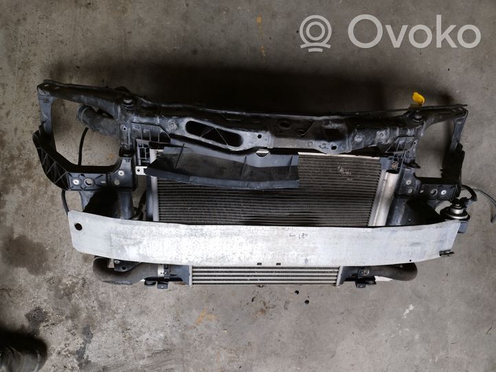 Opel Corsa D Pannello di supporto del radiatore 877660010