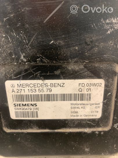 Mercedes-Benz C W203 Variklio valdymo blokas A2711535579