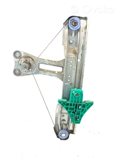 Opel Astra J Rear door manual window regulator 