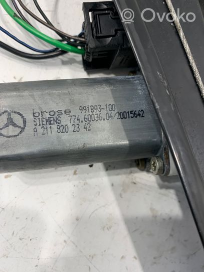 Mercedes-Benz E W211 Elektryczny podnośnik szyby drzwi tylnych A2118202342