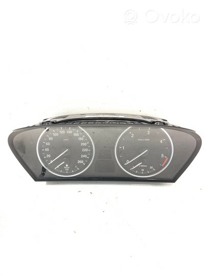 BMW 5 E60 E61 Спидометр (приборный щиток) 62109194889