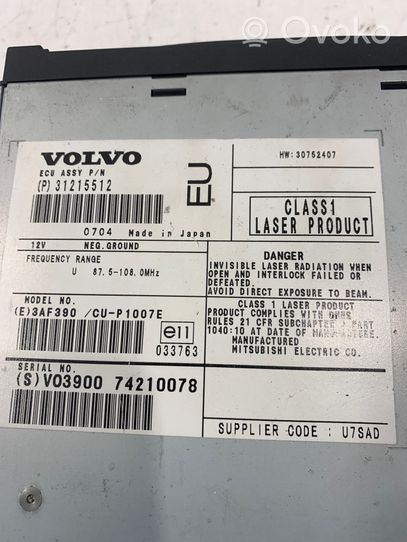 Volvo XC90 Stacja multimedialna GPS / CD / DVD 30752407
