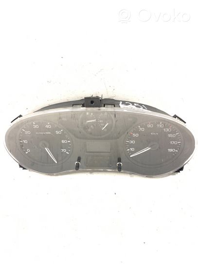 Peugeot Partner Compteur de vitesse tableau de bord 9801642280