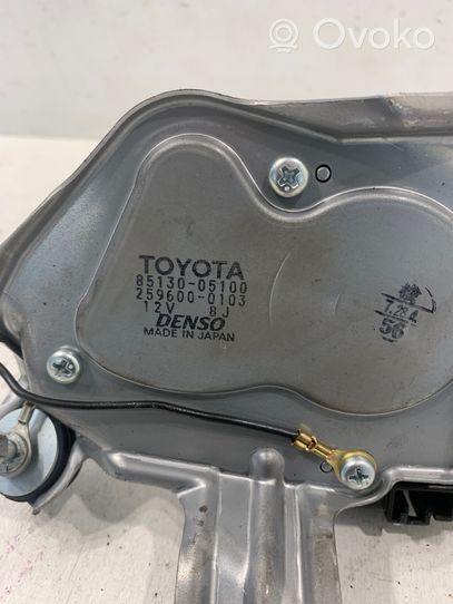 Toyota Avensis T250 Meccanismo del tergicristallo lunotto posteriore 8513005100