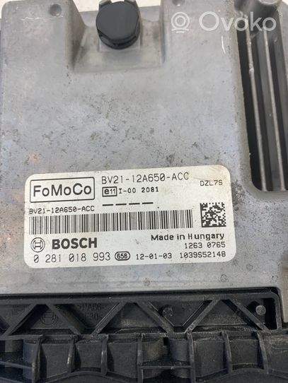 Ford Fiesta Sterownik / Moduł ECU BV2112A650ACC