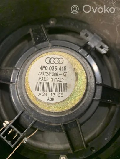 Audi A6 S6 C6 4F Głośnik drzwi tylnych 4F0035415