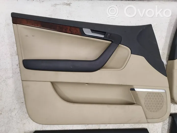 Audi A3 S3 8P Boczki / Tapicerka drzwi / Komplet 
