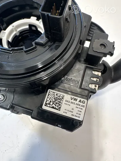 Volkswagen PASSAT B7 Interruptor/palanca de limpiador de luz de giro 3C9953501BN