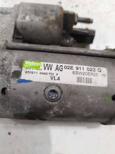 Volkswagen PASSAT B7 Starter motor 02E911023Q