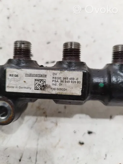 Peugeot 308 Fuel main line pipe 9654592680