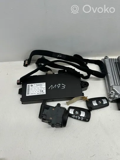 BMW 5 E60 E61 Kit centralina motore ECU e serratura 7811151