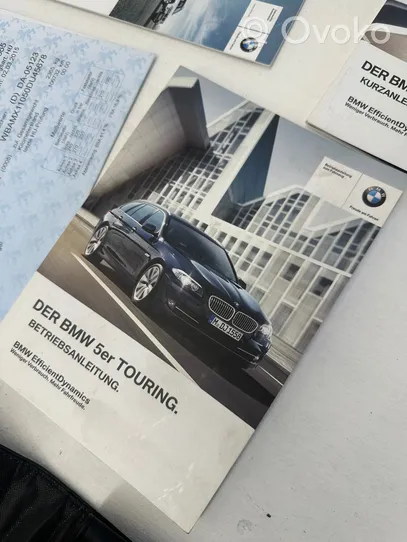BMW 5 F10 F11 Serviso knygelė 
