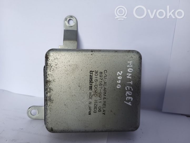 Opel Monterey Hälytyksen ohjainlaite/moduuli 897167991106