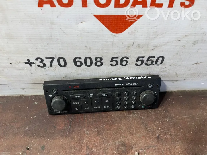 Opel Zafira A Radio/CD/DVD/GPS-pääyksikkö 6561097612