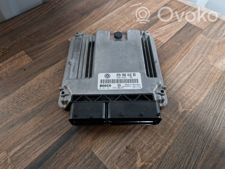 Volkswagen Transporter - Caravelle T5 Calculateur moteur ECU 070906016BD