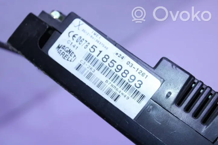 Fiat Doblo Calculateur moteur ECU 51859893