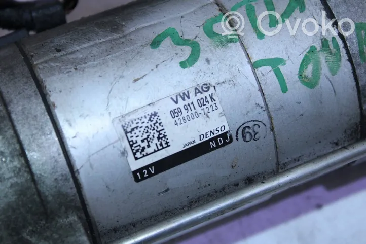 Volkswagen Touareg II Starter motor 059911024K