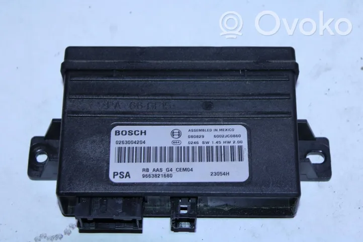 Citroen C5 Parking PDC control unit/module 9663821680