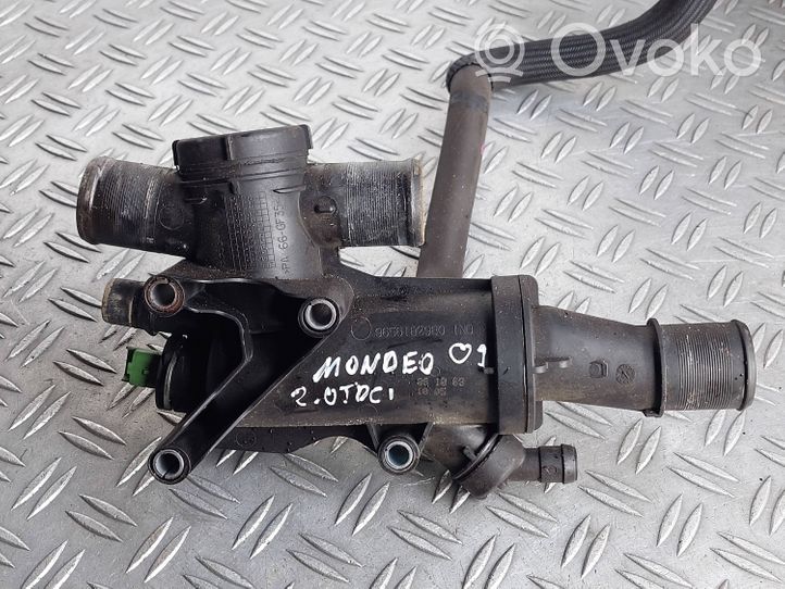 Ford Mondeo MK IV Termostato/alloggiamento del termostato 9656182980