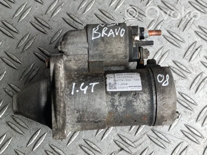 Fiat Bravo Motor de arranque 55193356