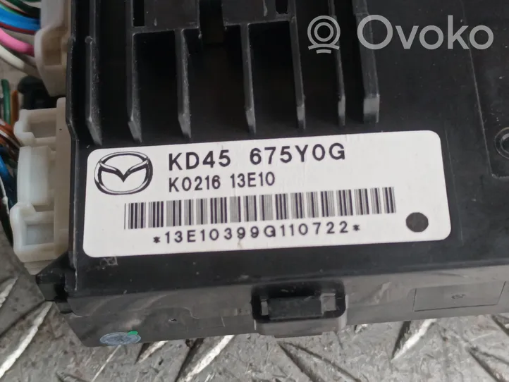 Mazda CX-5 Moduł / Sterownik komfortu KD45675Y0G