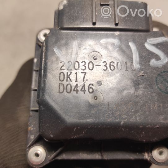 Toyota Venza Throttle valve 2203036010