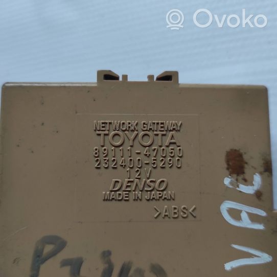 Toyota Prius (XW20) Gateway control module 8911147050
