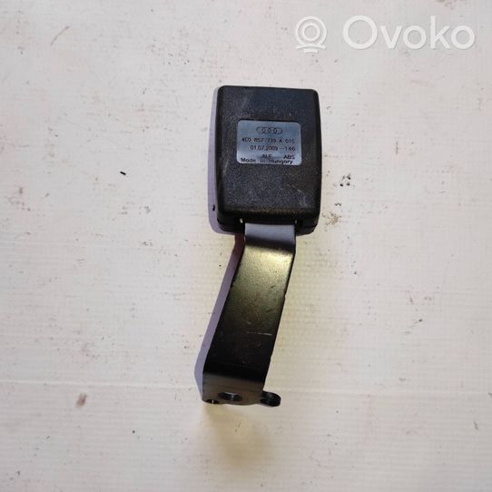 Audi A8 S8 D3 4E Boucle de ceinture de sécurité arrière centrale 4E0857739A