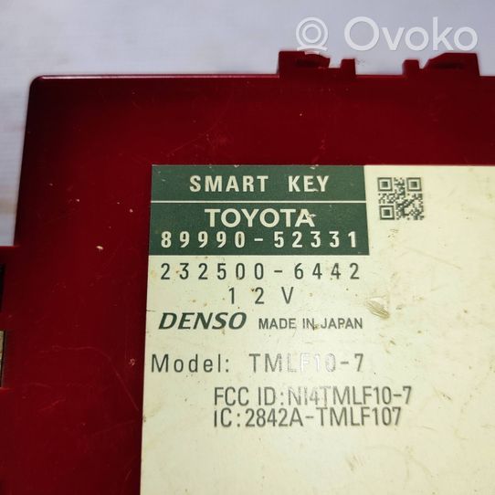 Toyota Prius (XW30) Moduł / Sterownik systemu uruchamiania bezkluczykowego 8999052331