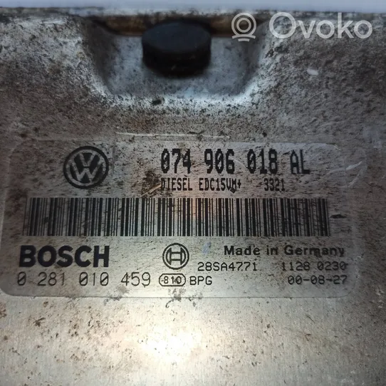 Volkswagen Transporter - Caravelle T4 Sterownik / Moduł ECU 074906018AL