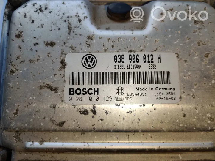 Skoda Octavia Mk1 (1U) Sterownik / Moduł ECU 038906012h