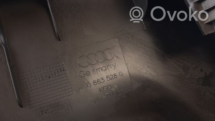 Audi Q7 4M Apatinis, bagažinės šono, apdailos skydas 4M0863528G